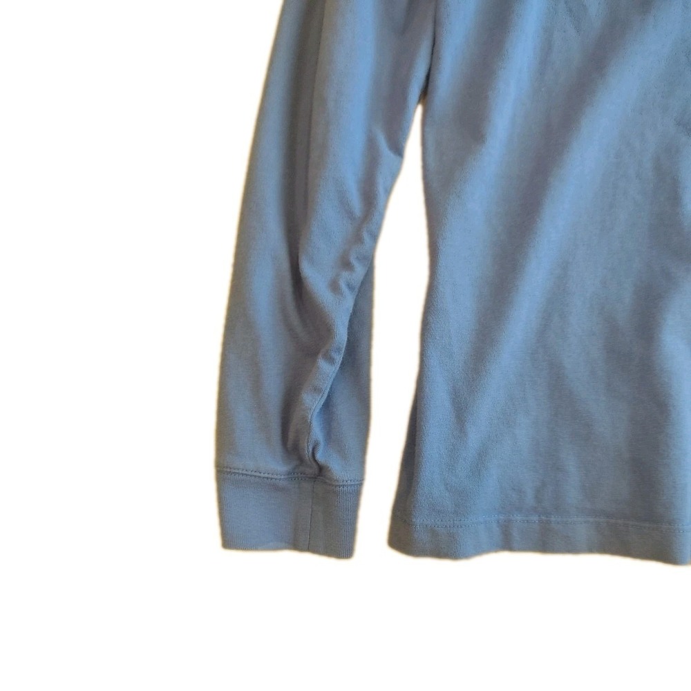 Vineyard Vines Mens Sz S Blue Long Sleeve Vintage Whale Logo Pocket T-Shirt A1 - Picture 8 of 10